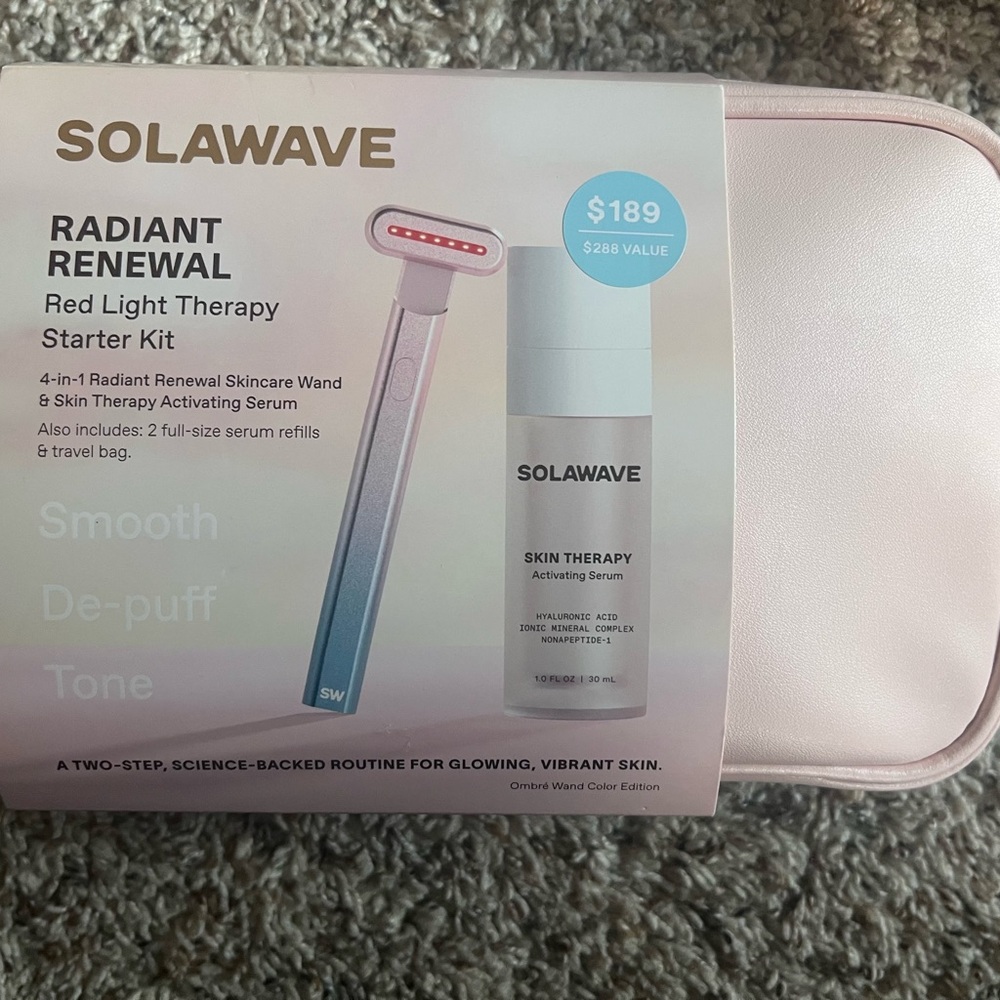 Radiant Renewal Red Light Therapy Starter Kit - Pink